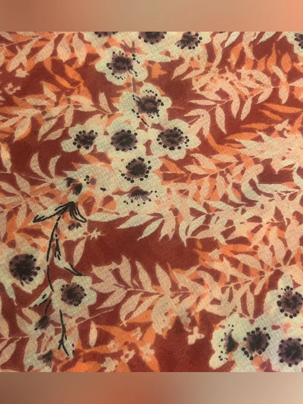 NEW Free People Off The Grid Floral Culouttes Crop Wide Leg Pants Sz L - Picture 6 of 7
